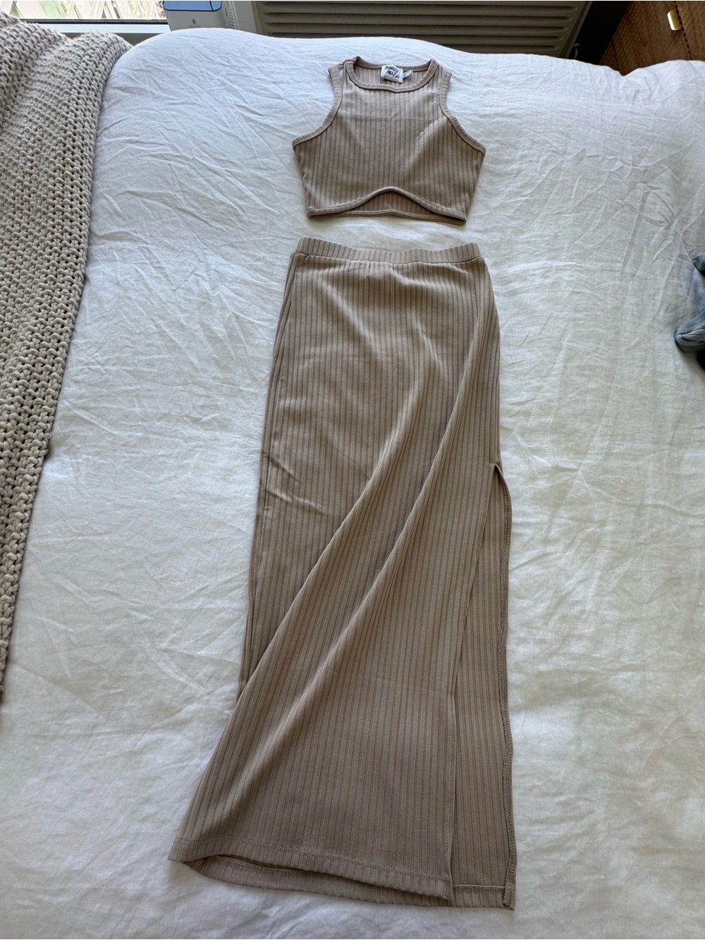Princess Polly Ribbed Two Piece Set - Picture 2 of 4